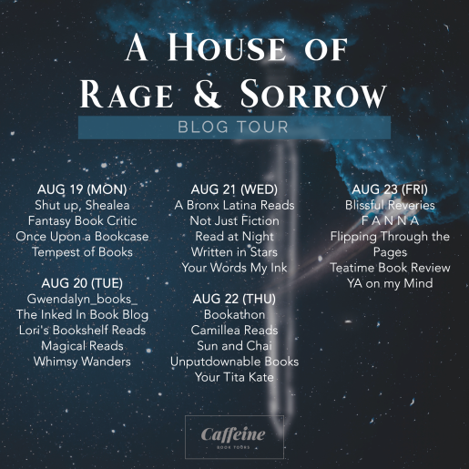 Schedule (A House of Rage and Sorrow)